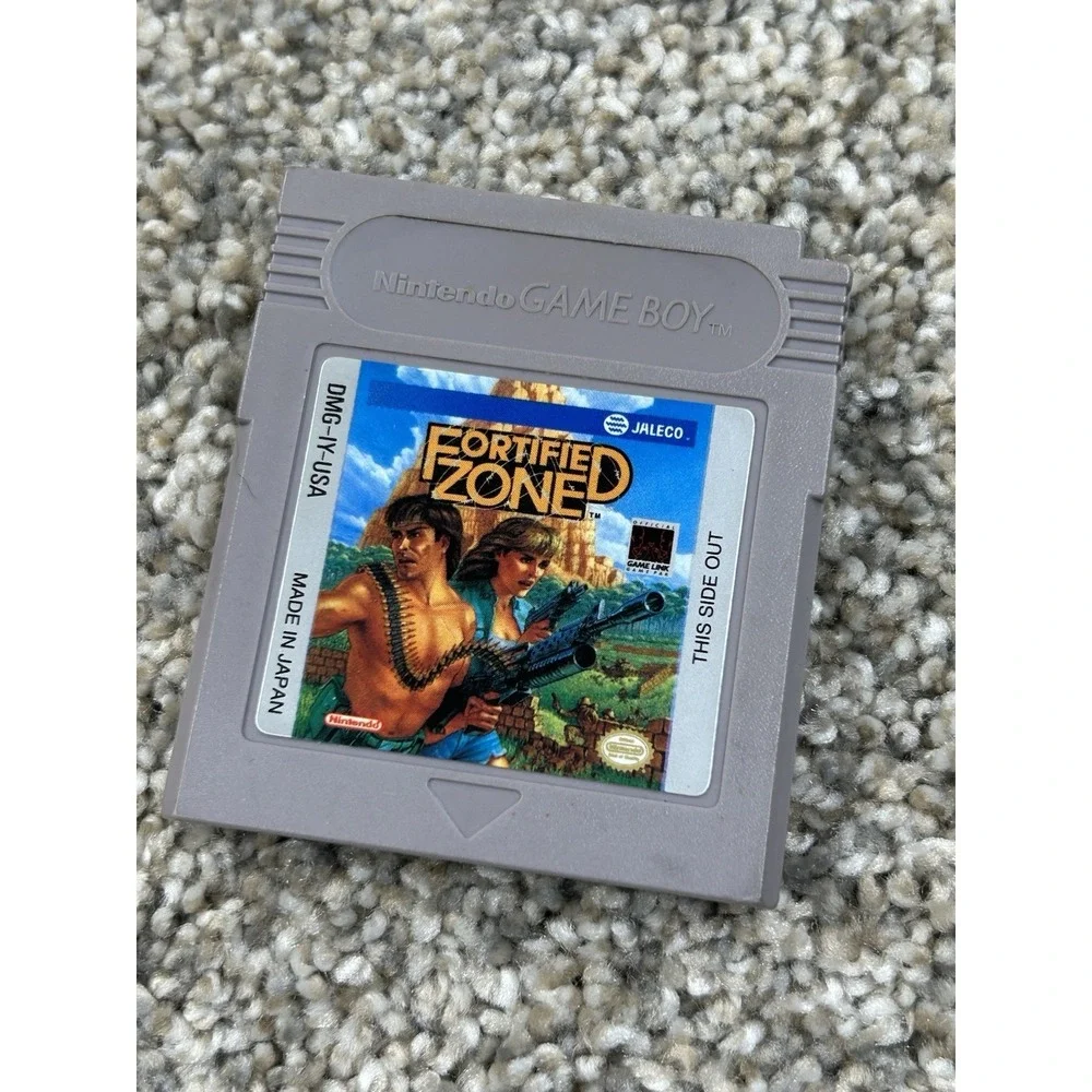 Fortified Zone Game Cartridge Nintendo GameBoy Original Genuine
